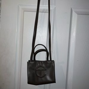 Telfar bag Color Grey size small